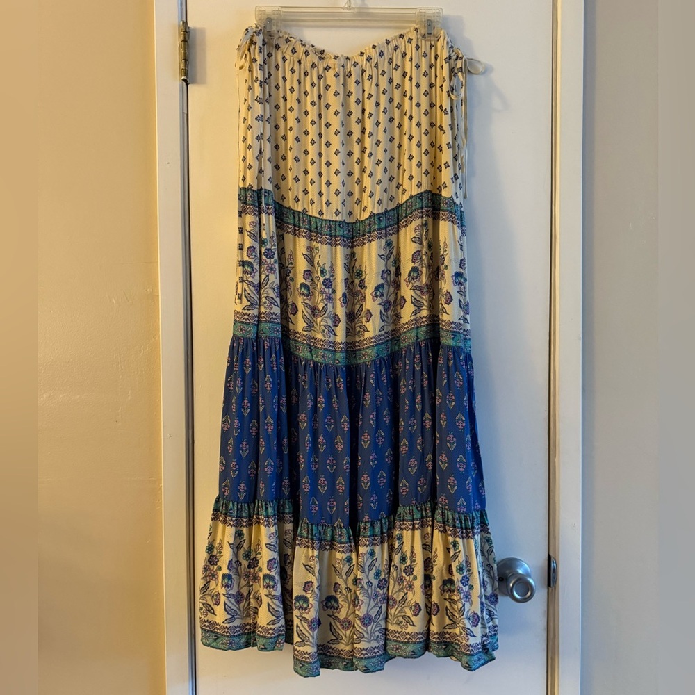 Arnhem June Maxi Skirt in Nautic - Picture 2 of 6